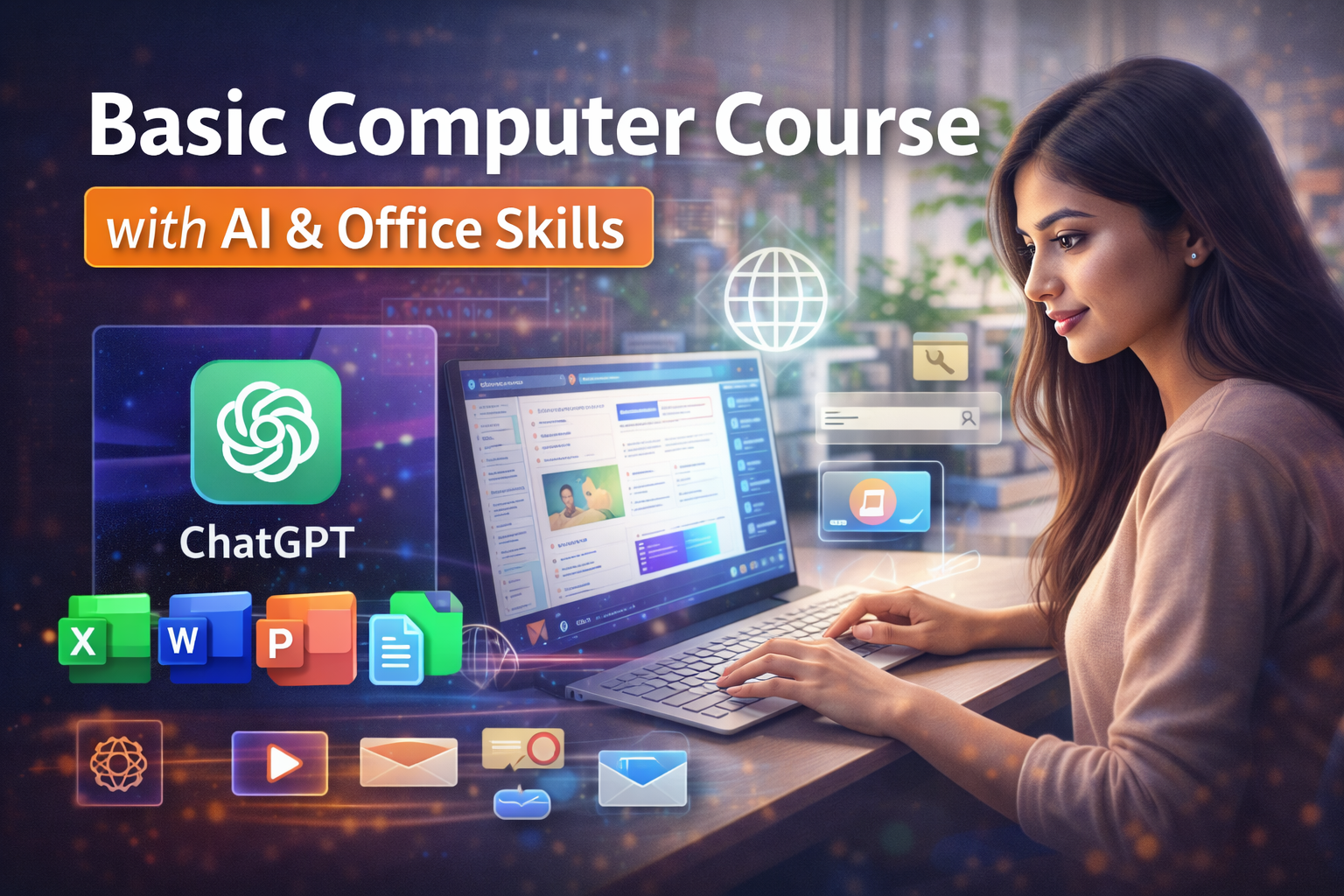 Basic MS-Office Course with AI