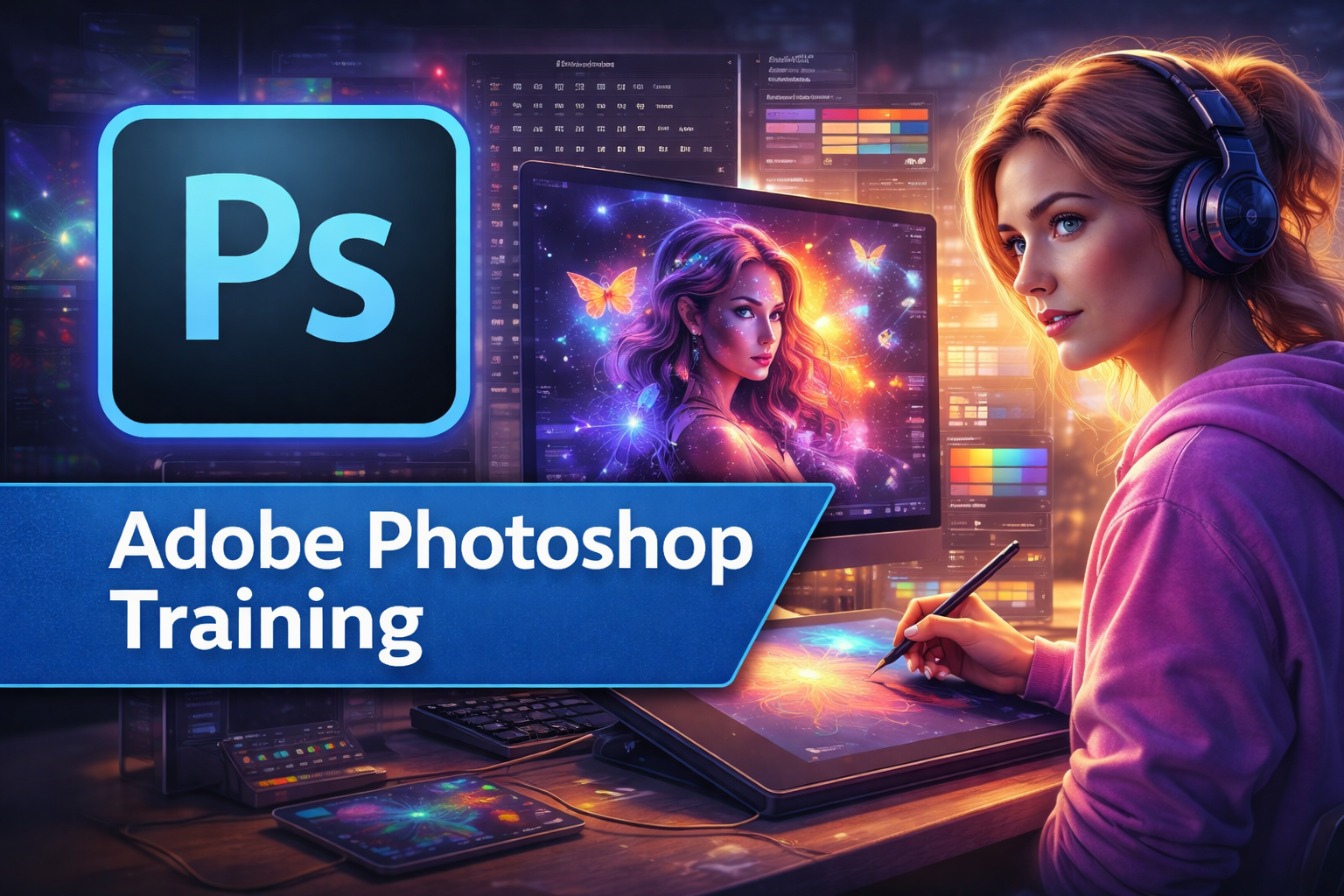 Learn Photoshop at compusoft